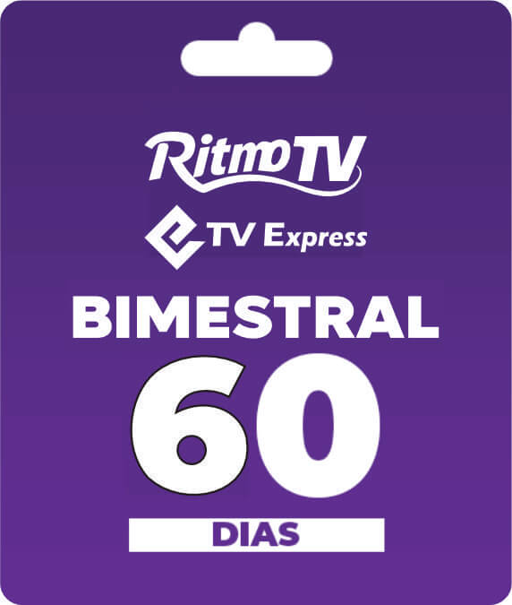Recarga Ritmo TV / TV Express 60 dias